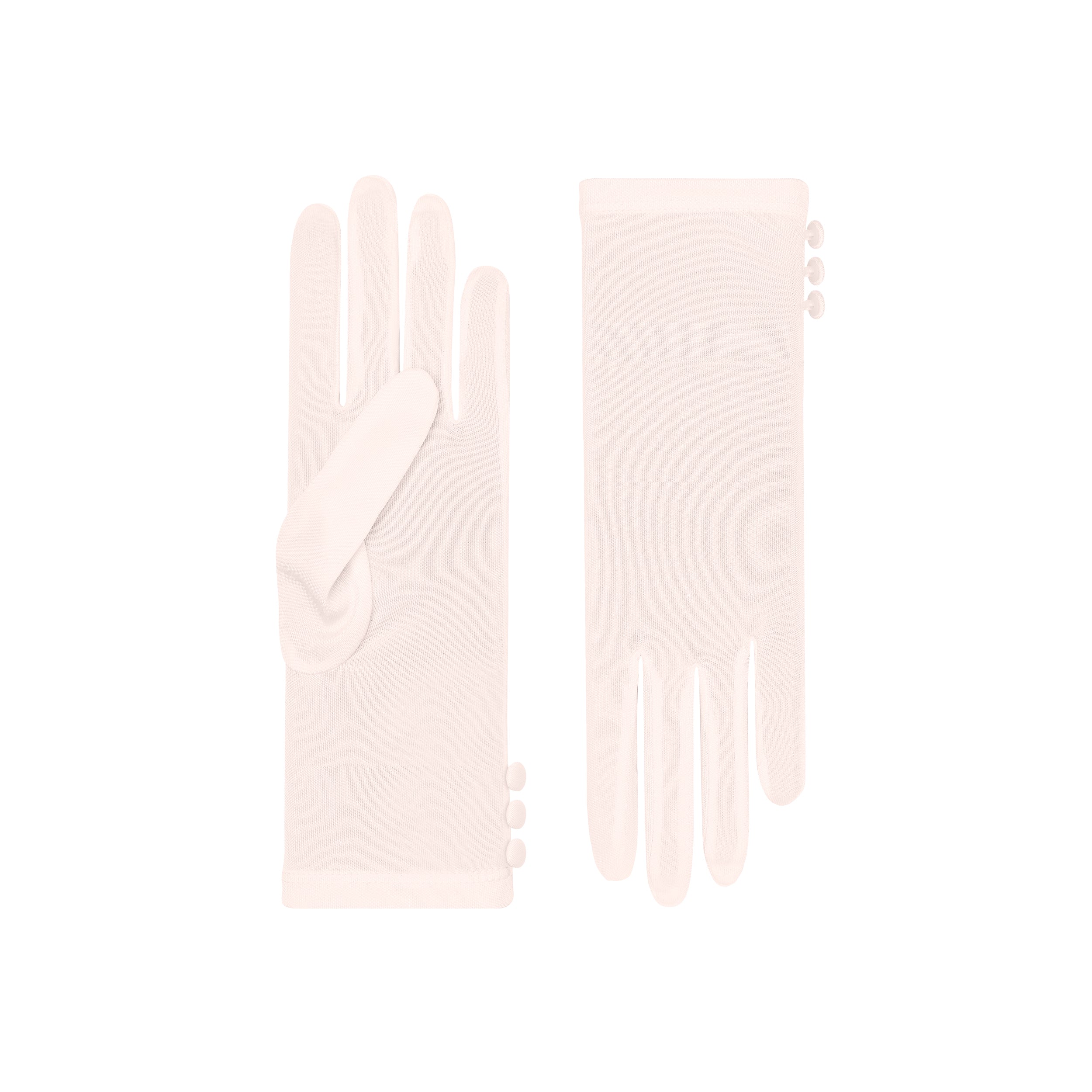 Clio | Silk Glove with 3 Buttons