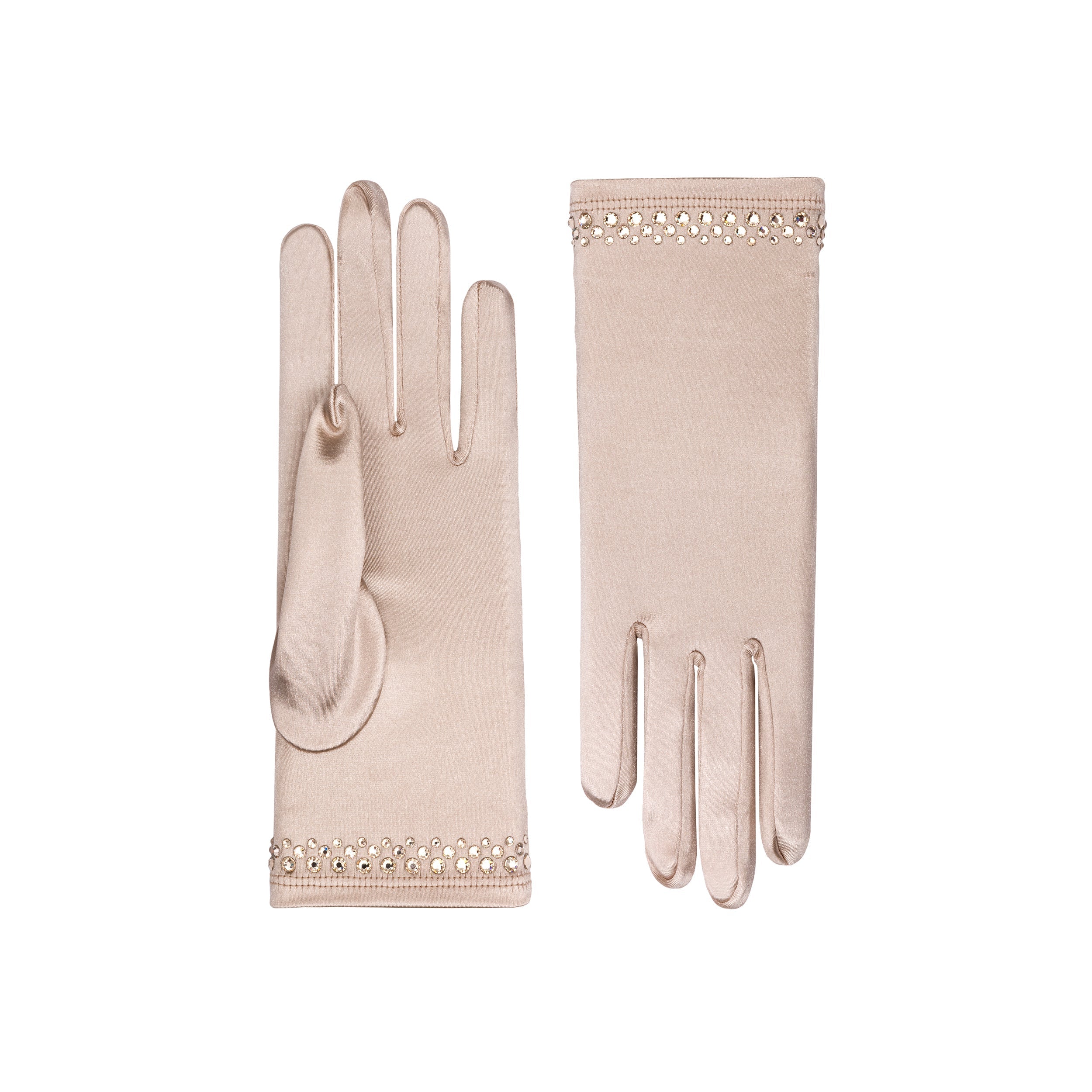 Cynthia | Satin Wrist Length Glove