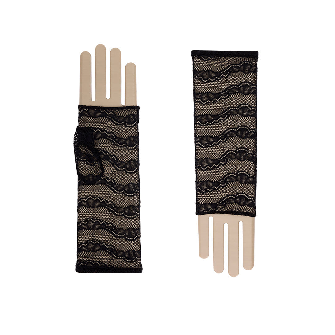 Elexis | Lace Short Fingerless Glove