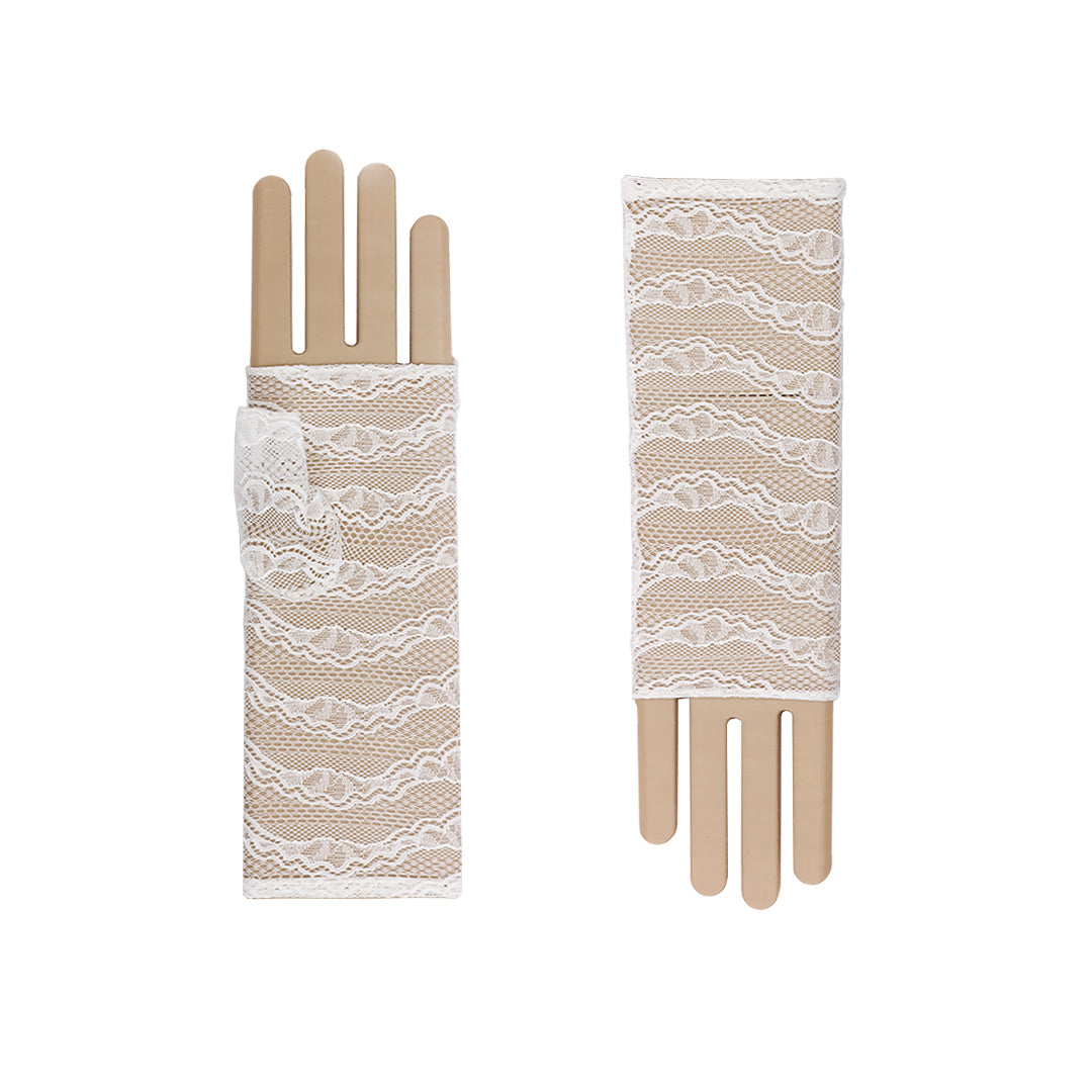 Elexis | Lace Short Fingerless Glove