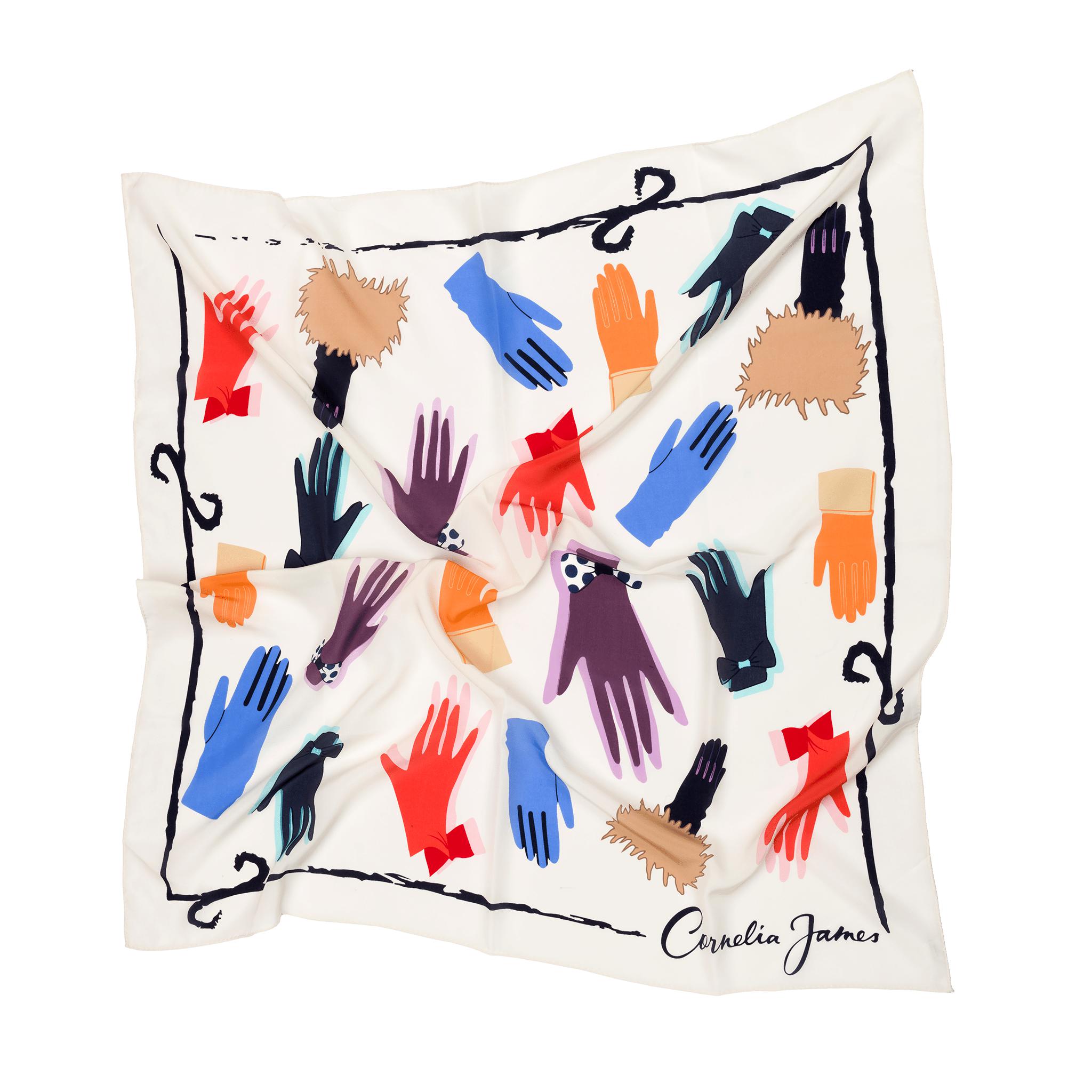 Hebe | Silk Scarf-Cornelia James